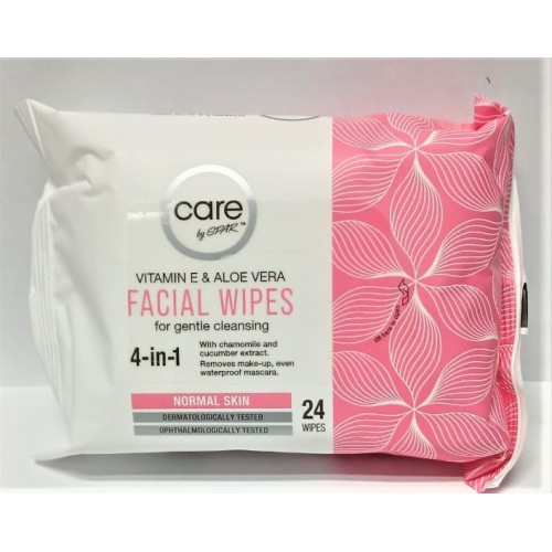 SPAR FACIAL WIPES NORMAL 24' (RF)